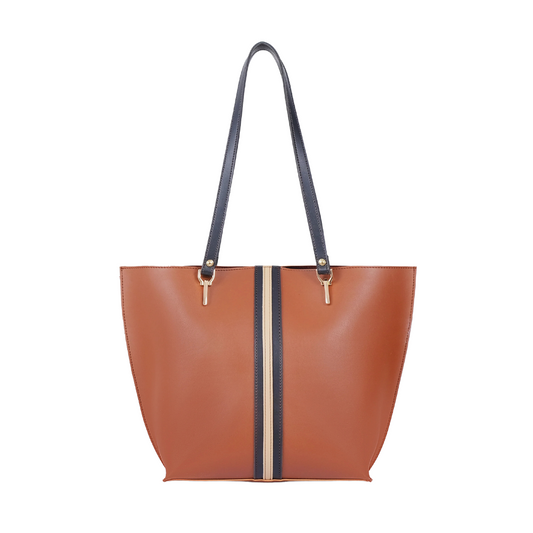 Bagzoma Centre Stripe Tote Bag